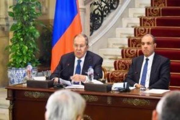 مشاورات
      سياسية
      بين
      وزيرى
      الخارجية
      المصرى
      والروسي
      بالقاهرة