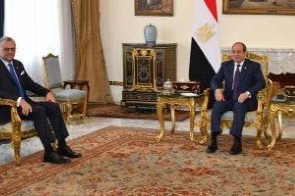 الرئيس
      السيسى:
      مصر
      تدعم
      سيادة
      السودان
      ولن
      تسمح
      بالنيل
      من
      أمنه
      واستقراره