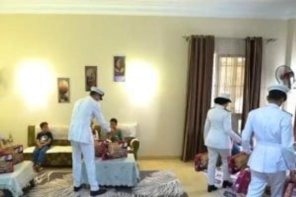 الداخلية توزع الحلوى على المرضى والأيتام بمناسبة المولد النبوي.. فيديو